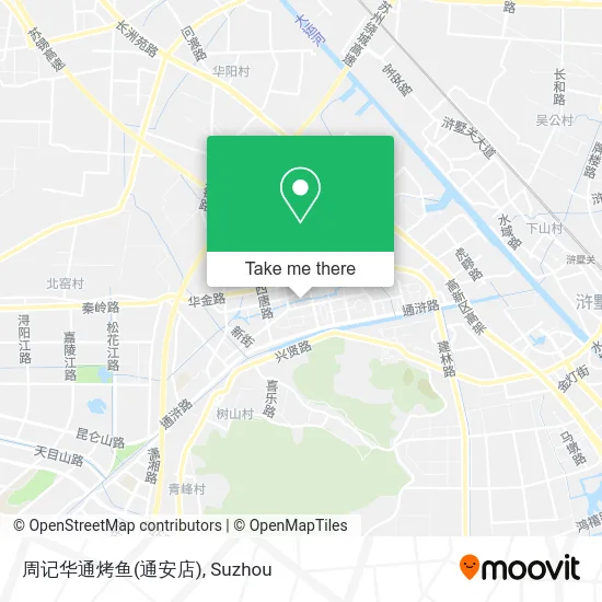 周记华通烤鱼(通安店) map
