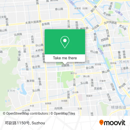 邓尉路1150号 map