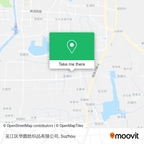 吴江区华圆纺织品有限公司 map