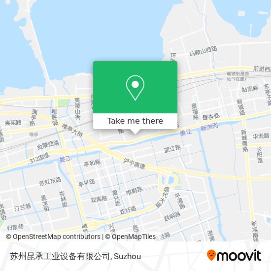 苏州昆承工业设备有限公司 map