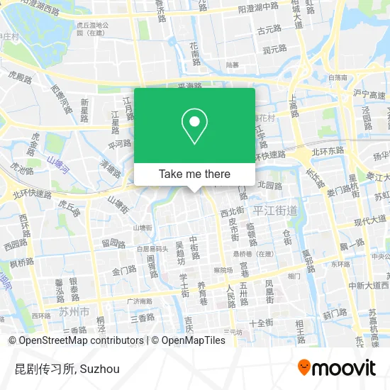 昆剧传习所 map