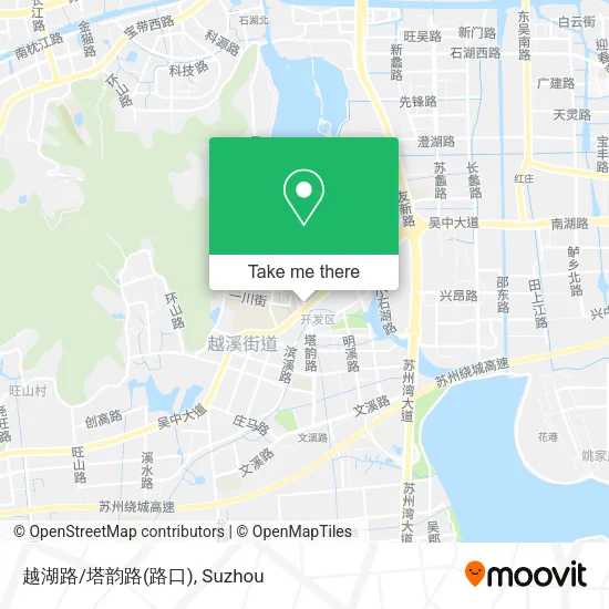 越湖路/塔韵路(路口) map