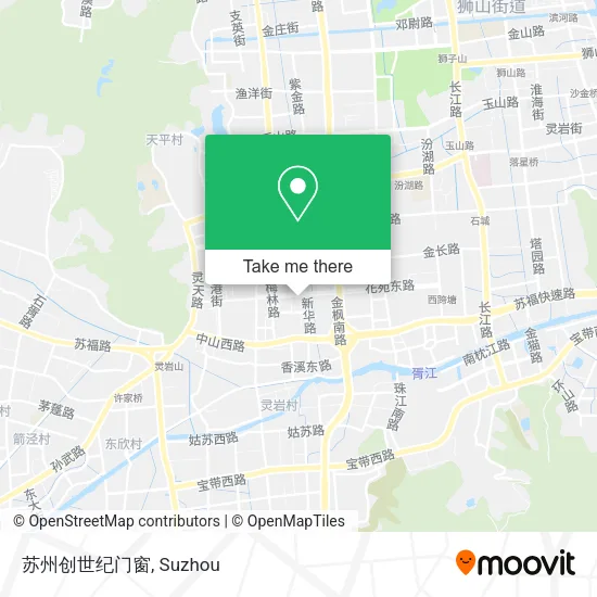 苏州创世纪门窗 map