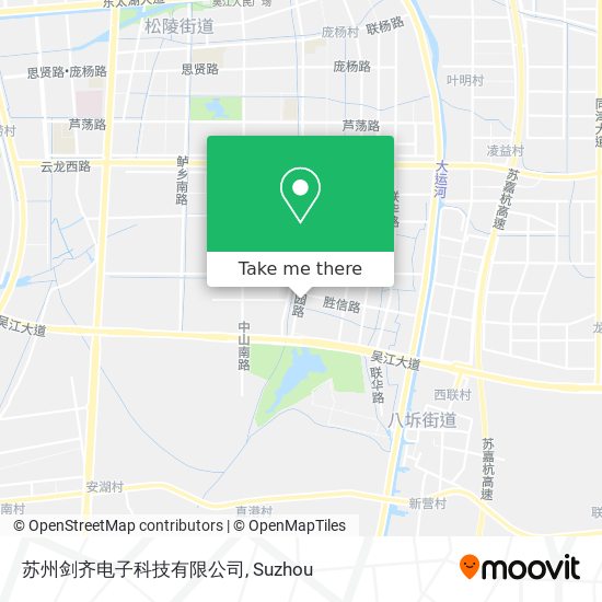 苏州剑齐电子科技有限公司 map