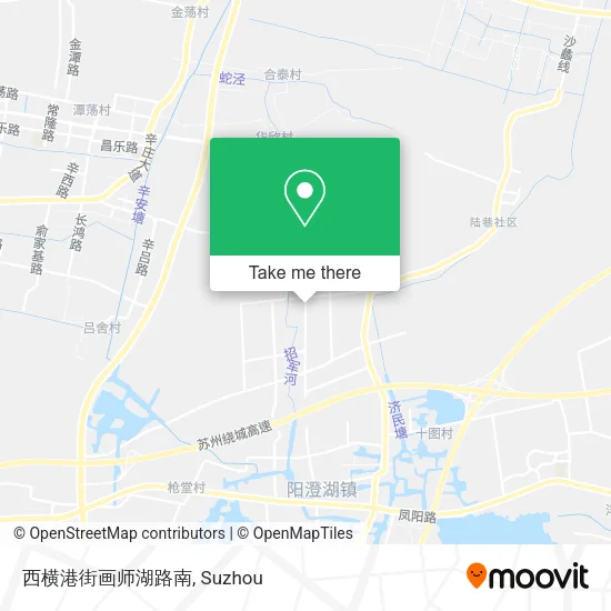 西横港街画师湖路南 map