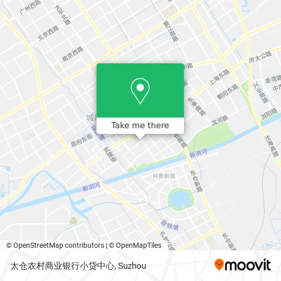 太仓农村商业银行小贷中心 map