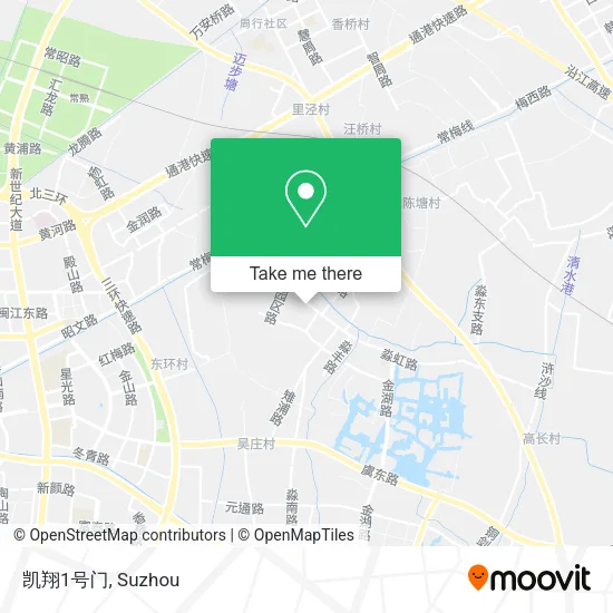 凯翔1号门 map