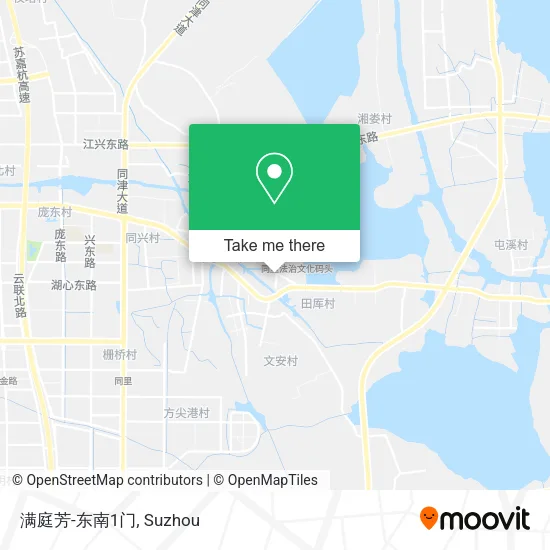 满庭芳-东南1门 map