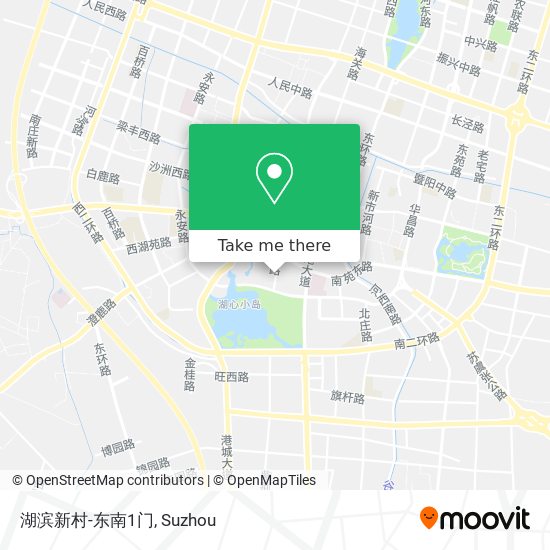 湖滨新村-东南1门 map