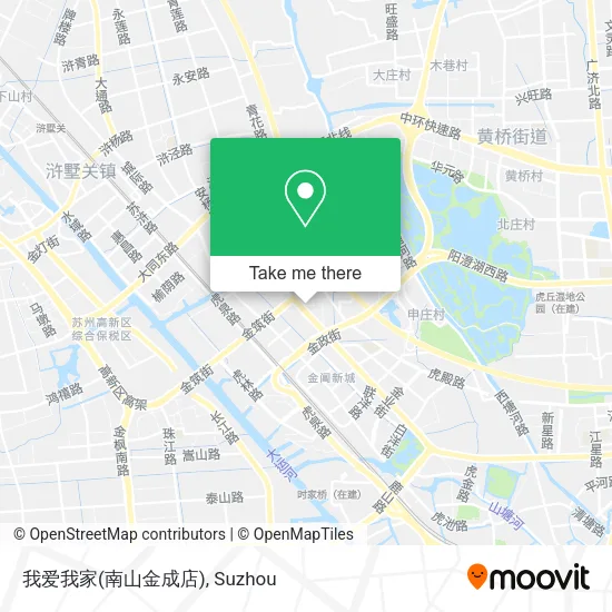 我爱我家(南山金成店) map