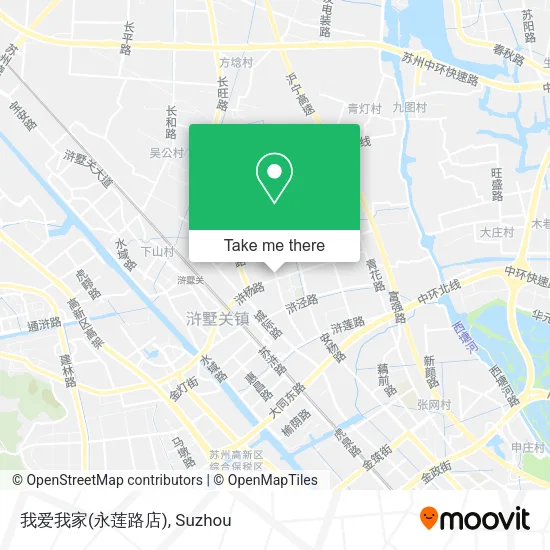 我爱我家(永莲路店) map