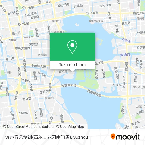 涛声音乐培训(高尔夫花园南门店) map