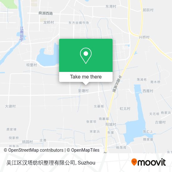 吴江区汉塔纺织整理有限公司 map