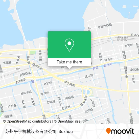 苏州平宇机械设备有限公司 map