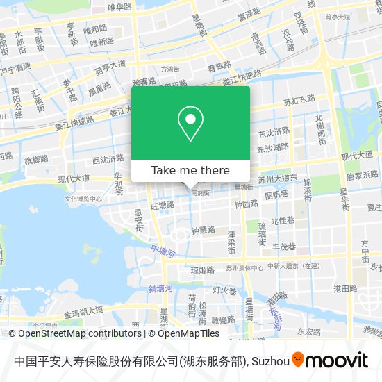 中国平安人寿保险股份有限公司(湖东服务部) map