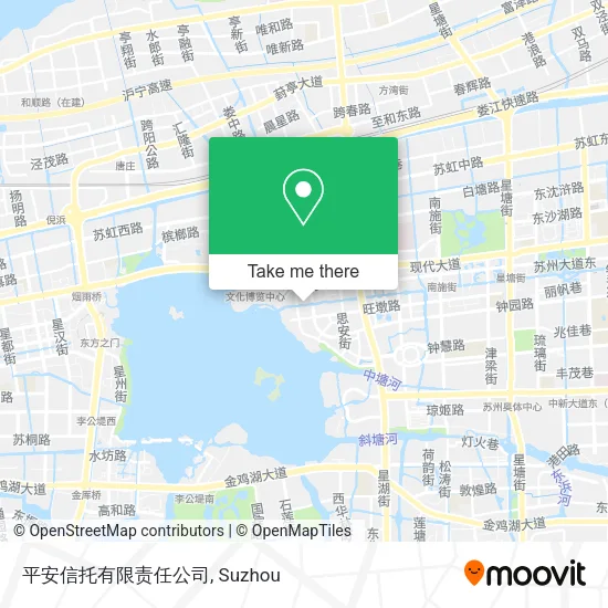平安信托有限责任公司 map
