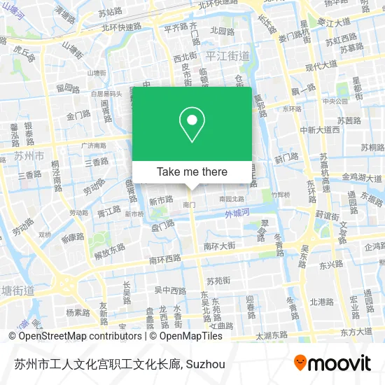 苏州市工人文化宫职工文化长廊 map
