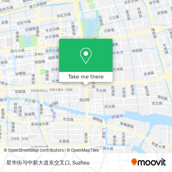 星华街与中新大道东交叉口 map