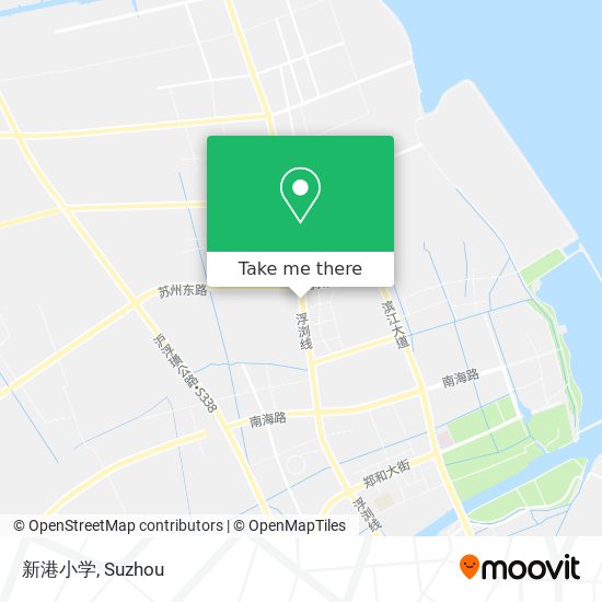 新港小学 map