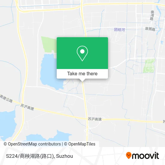 S224/商秧湖路(路口) map