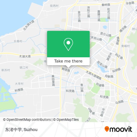 东渚中学 map