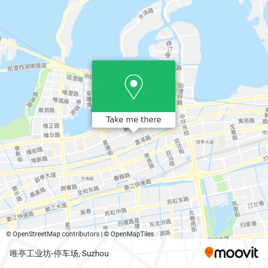 唯亭工业坊-停车场 map