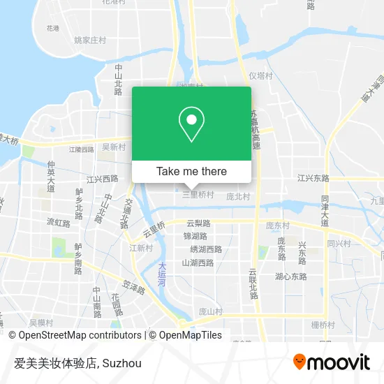 爱美美妆体验店 map