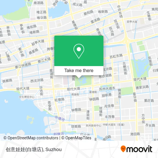 创意娃娃(白塘店) map