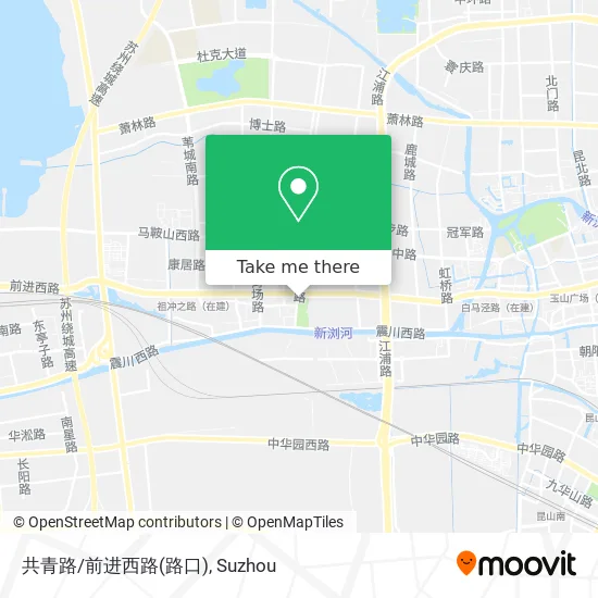 共青路/前进西路(路口) map