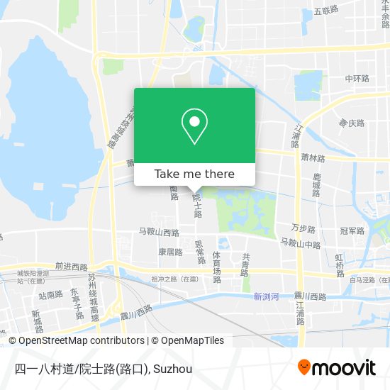 四一八村道/院士路(路口) map