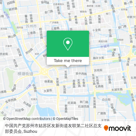 中国共产党苏州市姑苏区友新街道友联第二社区总支部委员会 map