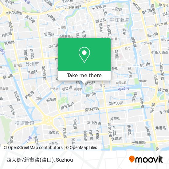 西大街/新市路(路口) map