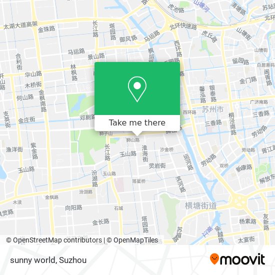 sunny world map