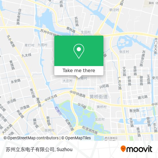 苏州立东电子有限公司 map