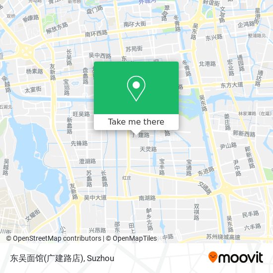 东吴面馆(广建路店) map