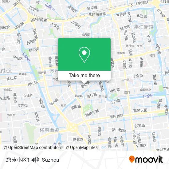 憩苑小区1-4幢 map