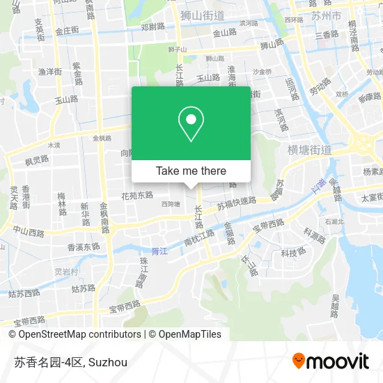 苏香名园-4区 map