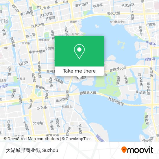 大湖城邦商业街 map