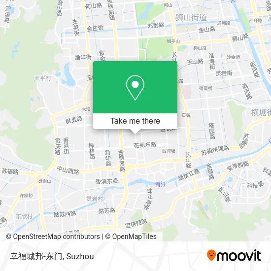 幸福城邦-东门 map