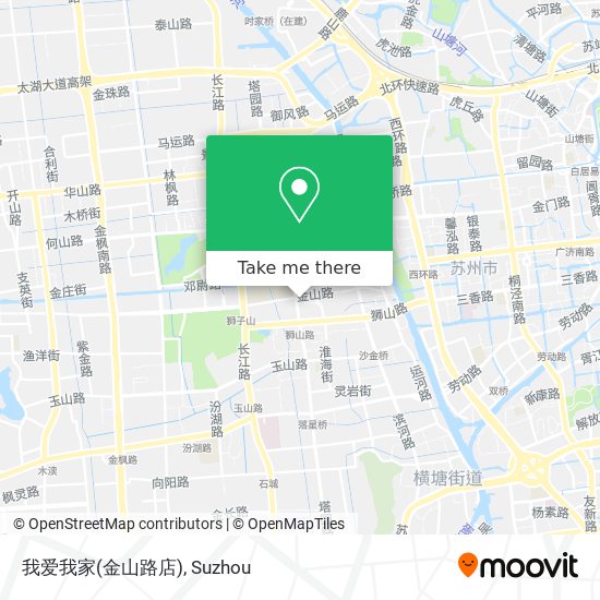 我爱我家(金山路店) map