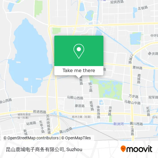 昆山鹿城电子商务有限公司 map