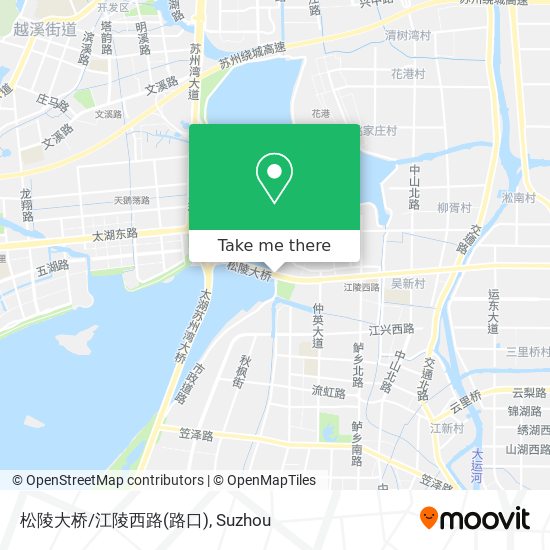 松陵大桥/江陵西路(路口) map