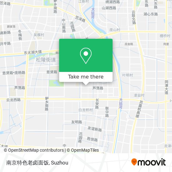南京特色老卤面饭 map