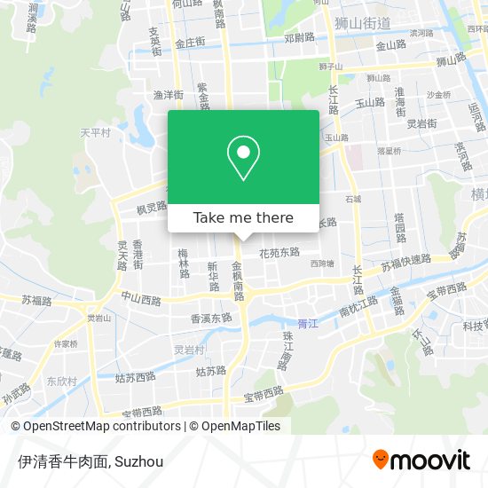 伊清香牛肉面 map