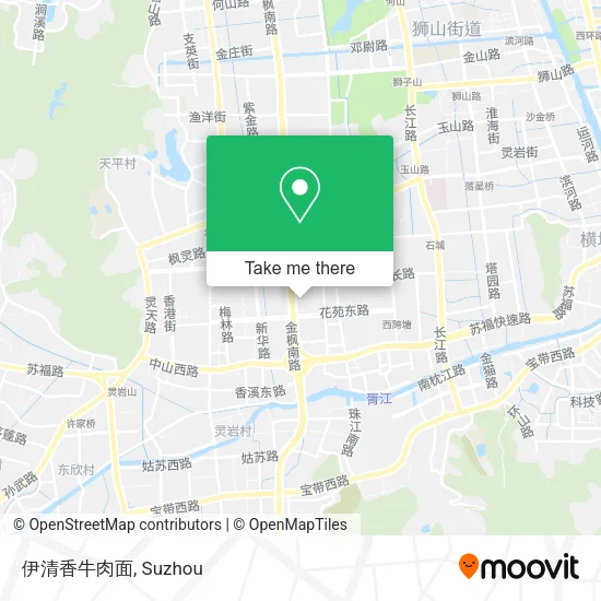 伊清香牛肉面 map