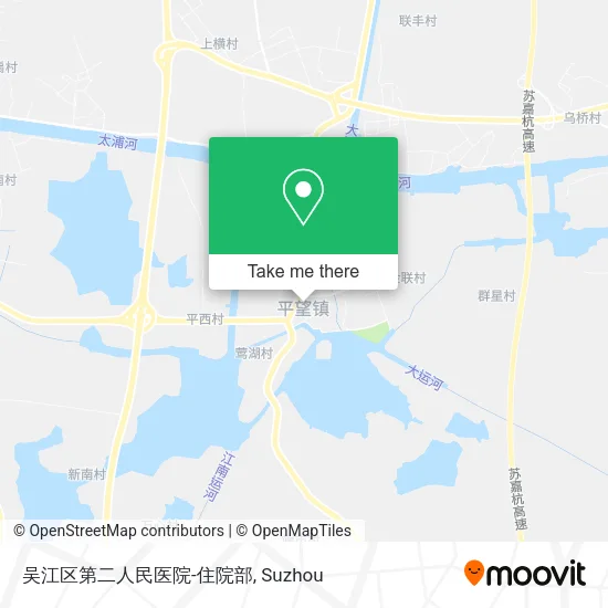 吴江区第二人民医院-住院部 map