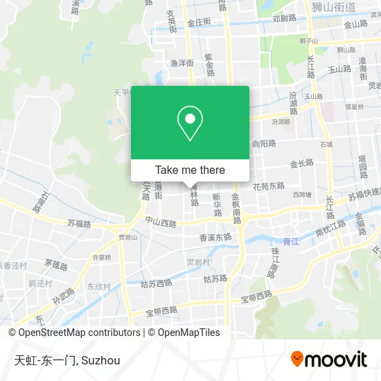 天虹-东一门 map