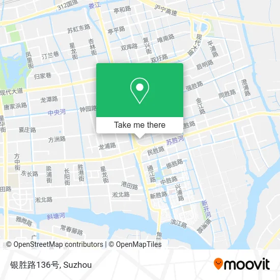 银胜路136号 map