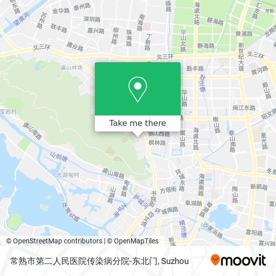 常熟市第二人民医院传染病分院-东北门 map