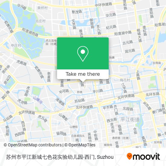 苏州市平江新城七色花实验幼儿园-西门 map